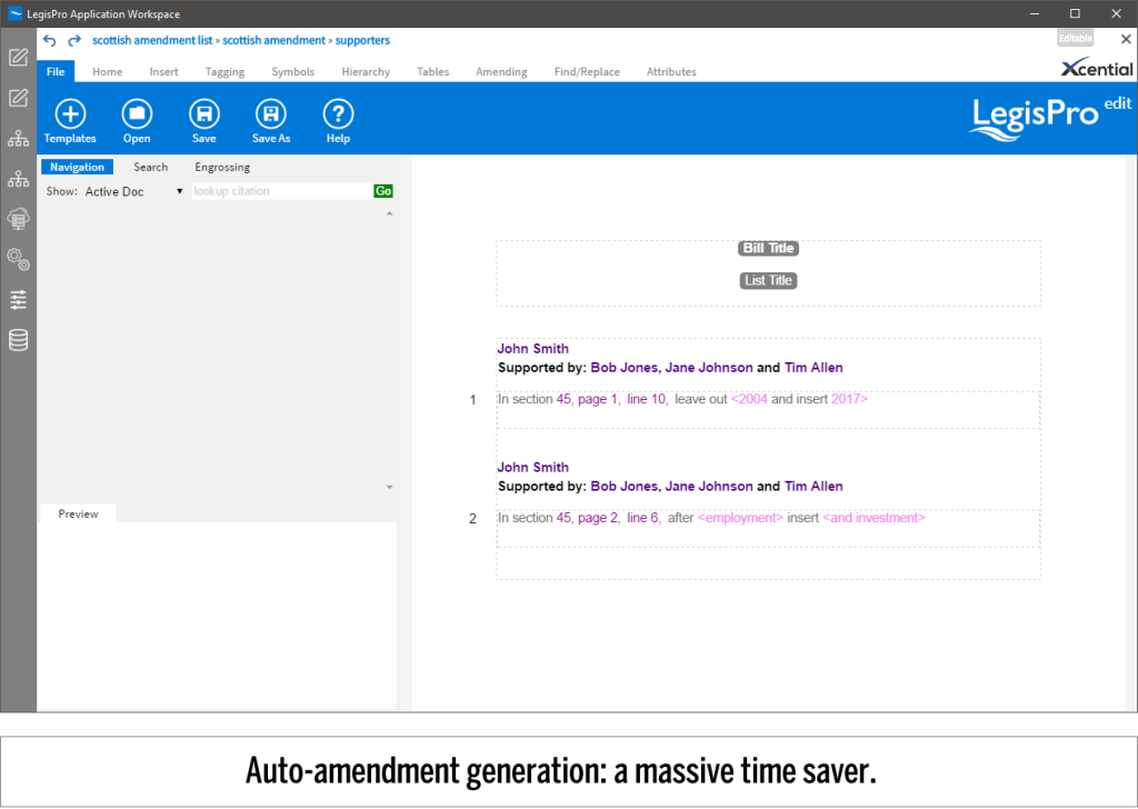 Coming soon!!! A new web-based editor for Akoma Ntoso