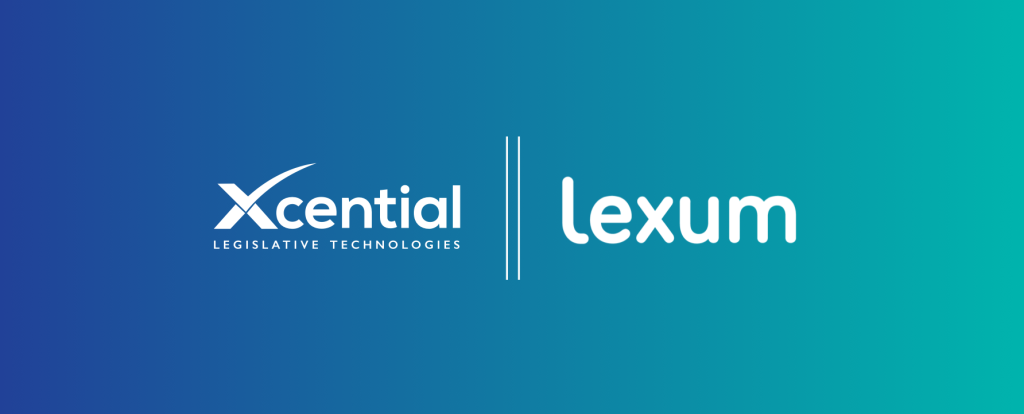 Xcential and Lexum Announce Strategic Partnership to Streamline the Drafting and Publishing of Legislative/Regulatory Documents